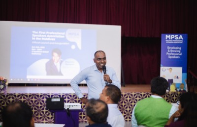 ރާއްޖޭގައި ފުރަތަމަ ފަހަރަށް ޕްރޮފެޝަނަލް ސްޕީކާސް އެސޯސިއޭޝަނެއް އުފައްދައިފި