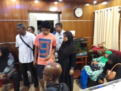 އިންޑިއާ ވިއްސާރައިގެ ސަބަބުން 219 ދިވެހިން ޓްރިވެންޑްރަމަށް ބަދަލުކޮށްފި