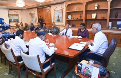 ބިދޭސީ ހިޔާތައް މޮނިޓާކޮށް، ގަރާޖުތައް މާލޭން ބޭރުކުރަން ޕްލޭނެއް ހެދުމަށް ރައީސް އެދިވަޑައިގެންފި