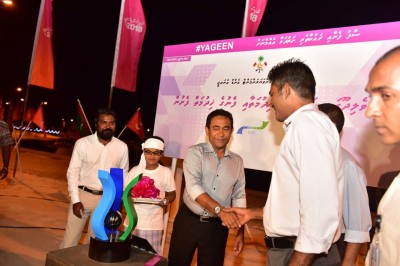 ރ، އަދި ނ. އަތޮޅަށް ކުރެއްވި ދަތުރުފުޅު ނިންމަވާލެއްވުމަށްފަހު ރައީސް މާލެ ވަޑައިގެންފި