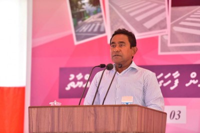 ކެންޑިޑޭޓް ނަމްބަރު އެކަކަށް ވޯޓުދީ، ހުރިހާ ކަމަކުން އެއްވަނަ ލިބޭނެ: ރައީސް ޔާމީން
