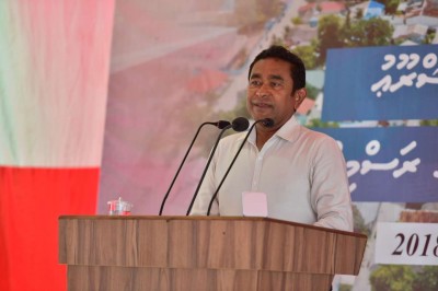 އިދިކޮޅުގައި ތިބީ ފުޅިމަދު އުނގުރިއަކަށް ފުދޭ ލީޑަރުން: ރައީސް