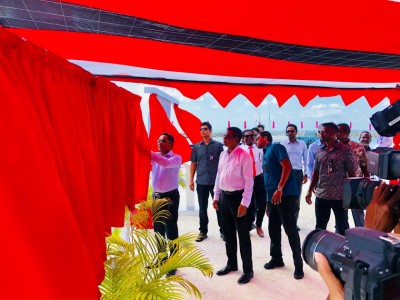 ދަނގެތީ ބަނދަރު ހުޅުވައިދެއްވައި ފެނުގެ ނިޒާމު އިފްތިތާހުކޮށްދެއްވައިފި