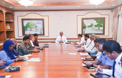 ބިދޭސީ ހިޔާތައް މޮނިޓާކޮށް، ގަރާޖުތައް މާލޭން ބޭރުކުރަން ޕްލޭނެއް ހެދުމަށް ރައީސް އެދިވަޑައިގެންފި