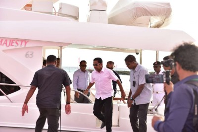 އަޅުގަނޑުގެ ދެފައި ނުބަނދެ އިންތިހާބަކާ ހަމައަށް ދިއުމަކީ އިދިކޮޅުން ކުރި މޮޔަކަމެއް: ރައީސް