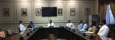 ހުވާ ކުރުމުގެ ރަސްމިއްޔާތާ ގުޅޭގޮތުން މަޖިލީހުގެ ނައިބު ރައީސްއާ ޓްރާންސިޝަން އޮފީހުން މަޝްވަރާކޮށްފި