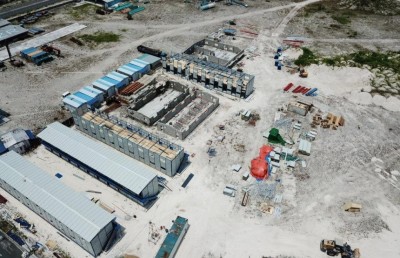 ޗައިނާ އިން ހުޅުމާލޭގައި ހަދާ ފެސިލިޓީ ނިންމައި އެޗްޑީސީއާ ހަވާލުކޮށްފި