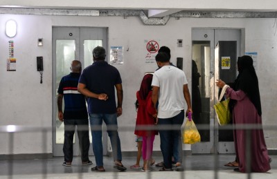 ވަގުތީ ކޭބަލެއް އަޅައި ހިޔާ ފްލެޓްތަކަށް ކަރަންޓު ދީފި