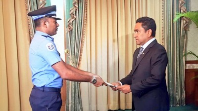 ޕޮލިސް ކޮމިޝަނަރުގެ މަގާމަށް ހަމްދޫން އައްޔަންކޮށްފި