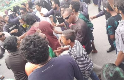 ފައިނަލް މެޗަށް ފަހު ސަޕޯޓަރުންގެ މެދުގައި ތަޅާފޮޅައި ބަޔަކަށް ބޮޑެތި އަނިޔާ!