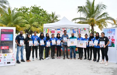 ގައުމީ އަންހެން ޓީމަށް ހާއްސަކުރި އިވެންޓުގައި "މިހާރު" ގެ ވޯލްޑް ކަޕް ގައިޑް ނެރެފި