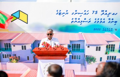 ދިއްދޫގައި އިމާރާތްކުރާ 75 ފްލެޓްގެ ބިންގާ އަޅައިފި