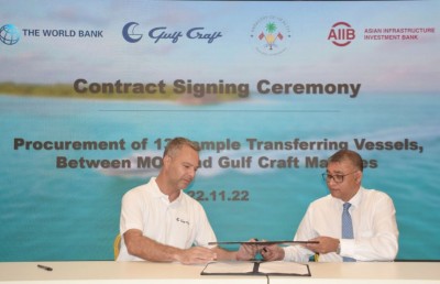 ހެލްތު މިނިސްޓްރީއަށް 13 ލޯންޗު ގަންނަން ގަލްފް ކްރާފްޓާ ހަވާލުކޮށްފި