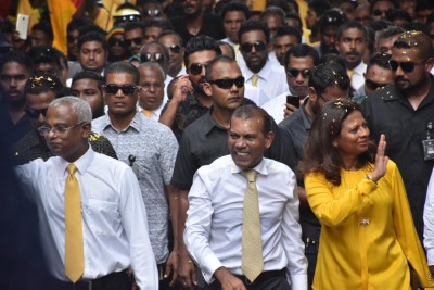 ރައީސް ނަޝީދުގެ އައްޑޫ ދަތުރުފުޅު އަންނަ ހުކުރު ދުވަހަށް ފަސްކޮށްފި