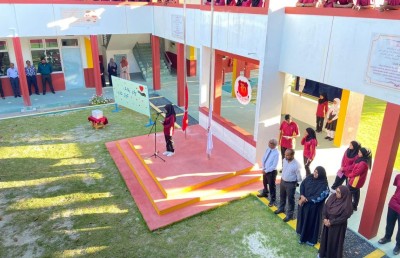 ކެންސަރުގެ ފަރުވާއަށް އެހީ ހޯދައިދޭން އިސްނެގީ ކްލާސް ކުދިން