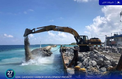 ގައްދޫ ބަނދަރު ހެދުމުގެ އަމަލީ މަސައްކަތް ފަށައިފި