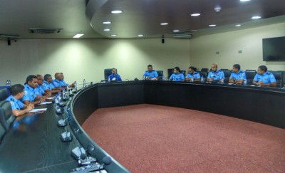 މިނިސްޓަރު އިމްރާން ފުލުހުންގެ ވެރިންނާ ބައްދަލު ކުރައްވައިފި