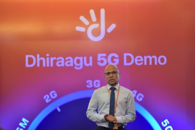 ރާއްޖޭގައި 5ޖީގެ ހިދުމަތް ދައްކާލި ފުރަތަމަ ކުންފުންޏަކަށް ދިރާގު