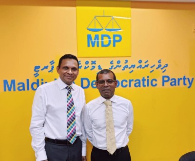 ރައީސް ނަޝީދާއި ކާނަލް ނާޒިމް ބައްދަލު ކުރައްވައިފި
