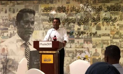 އެތެރޭގެ އިންތިހާބަކީ ޕާޓީގެ އެންމެ މުހިއްމު ހަރަކާތް: ނަޝީދު