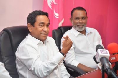 މަޖިލީހަށް ވާދަކުރުމާ މެދު އަދި ގޮތެއް ނުނިންމަން: ރައީސް ޔާމީން