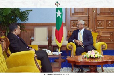 ބަންގްލަދޭޝްގެ ސަފީރު ރައީސް ސޯލިހުގެ އަރިހަށް ޒިޔާރަތް ކުރައްވައިފި