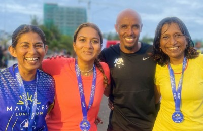 ހާހެއް ދުވުންތެރިންނާ އެކު ޓީއެފްޖީގެ މޯލްޑިވްސް ލޯންގް ރަން ބާއްވައިފި