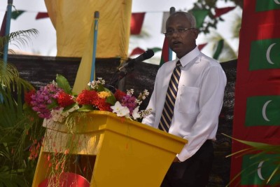 "އަޅުގަނޑުގެ ކުރިމަތީގައި އޮތް އެންމެ ބޮޑު އެއްޗަކީ ރައްޔިތުންގެ އިންސާނީ ހައްގުތައް"
