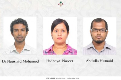 ތިން މިނިސްޓްރީއަކަށް ނާއިބުން ހަމަޖައްސައިފި
