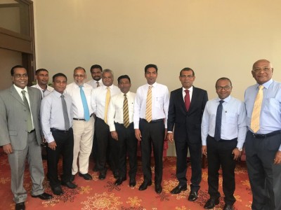 ތިމާވެއްޓާ ބެހޭ ކޮންފަރެންސްއަށް ރައީސް ނަޝީދު ފުރާވަޑައިގެންފި