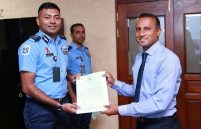 ޑެޕިއުޓީ ކޮމިޝަނަރަކަށް ޕްރޮމޯޓުކޮށް، އެކްޓިންގް ސީޕީކަމަށް އެމްސީ ހަމީދު