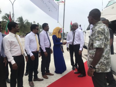 ރައީސް ސޯލިހު ފެރިދޫއަށް ވަޑައިގެންފި