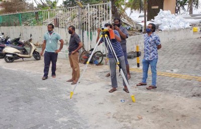 މާލޭގެ މަގުތައް ހެދުމުގެ މަސައްކަތް އަލުން ފަށައިފި
