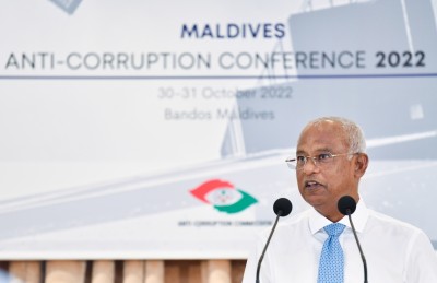 ކޮރަޕްޝަންގެ ކިތަންމެ ކުޑަ އަމަލަކަށް ވިޔަސް ނުރުހެން: ރައީސް