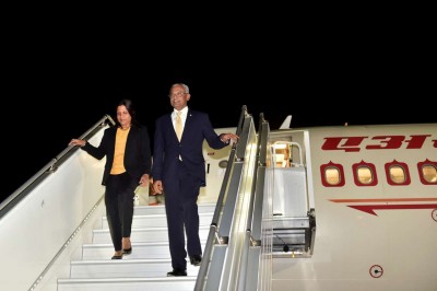 އިންޑިއާ ދަތުރުފުޅަށްފަހު ރައީސް ސޯލިހު ރާއްޖެ ވަޑައިގެންފި