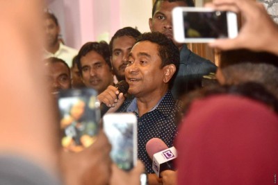 އެކައުންޓުގައި ހުރީ ގާނޫނާ ހިލާފު ފައިސާ ކަމެއް ފުލުހުންނަށް ބުނެ ނުދެވުނު: ޔާމީން