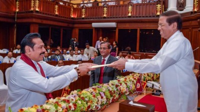 ރާޖަޕަކްސަ މާދަމާ ބޮޑުވަޒީރު ކަމުން އިސްތިއުފާ ދެއްވަނީ