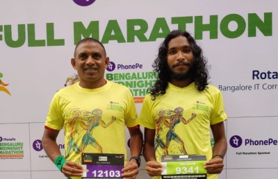 ގައުމީ ރެކޯޑް މުގުރާލުމުގެ އަމާޒުގައި ޔޫސުފް ބެންގަލޫރު މެރަތަން އަށް