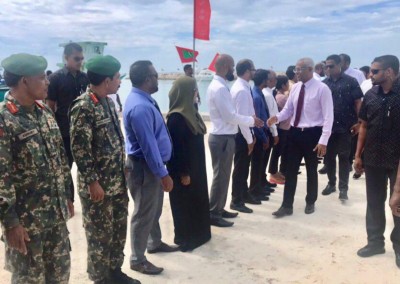 ރައީސް ދެ އަތޮޅަކަށް ކުރައްވާ ދަތުރުފުޅެއްގައި ފުރާވަޑައިގެންފި