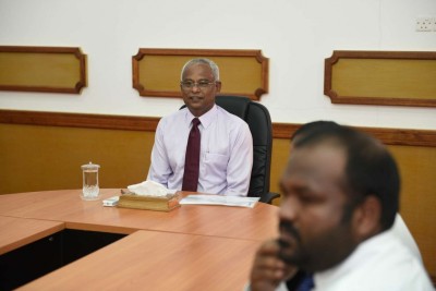 ކަދޮޅުދޫ ރައްޔިތުންނަށް ދުވާފަރުގެ ރަށް ވެހިކަން ދިނުމަށް މަސައްކަތް ފަށާނަން: ރައީސް