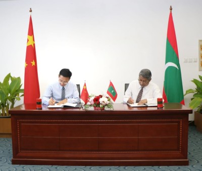 ފޮރިން މިނިސްޓްރީގެ އިމާރާތް މަރާމާތުކުރުމަށް ޗައިނާއިން އެހީވަނީ