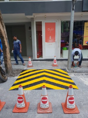 މާލޭގައި ހަދާ ރޭމްޕްތަކުގެ ނަމޫނާއެއް ދައްކާލައިފި