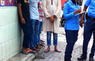 މާލޭގައި ތޫނު އެއްޗަކުން ހަމަލަދީ މީހަކު ޒަހަމްކޮށްލައިފި
