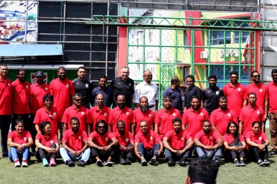 ގޯލްކީޕަރ ޓްރެއިނަރުން ތަމްރީނުކުރުމުގެ ކޯސްތަކެއް އެފްއޭއެމުން ފަށައި