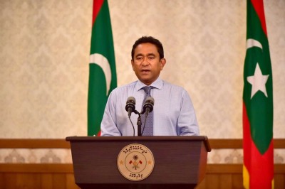 ފަސް އަހަރު ތެރޭގައި ޔާމީން މާލީ ބަޔާން ހުށަހެޅުއްވީ ދެ ފަހަރު