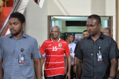 ޓީއެފްޖީން ލާމު އަތޮޅުގައި ބާއްވާ ދުވުމުގައި ރައީސް ސޯލިހު ބައިވެރިވެވަޑައިގަންނަވަނީ
