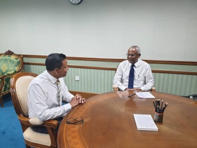 ދަނގެތީ ދާއިރާގެ މައްސަލަތަކާ ބެހޭ ގޮތުން ނާޒިމް ރައީސާ މަޝްވަރާކުރައްވައިފި
