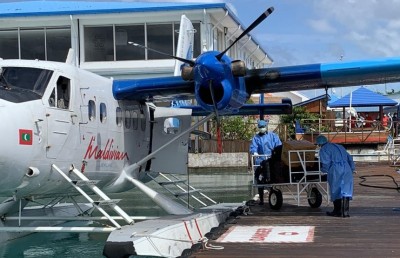 މޯލްޑިވިއަންއިން ކޮވިޑް-19އާ ގުޅޭ 500 ސީޕްލޭން ދަތުރުކޮށްފި