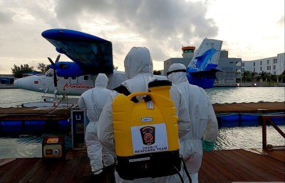 މޯލްޑިވިއަންއިން ކޮވިޑް-19އާ ގުޅޭ 500 ސީޕްލޭން ދަތުރުކޮށްފި