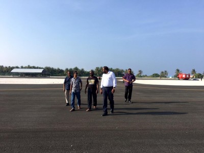 ޓޫރިޒަމް މިނިސްޓަރު ތިލަތުންމަތީގައި